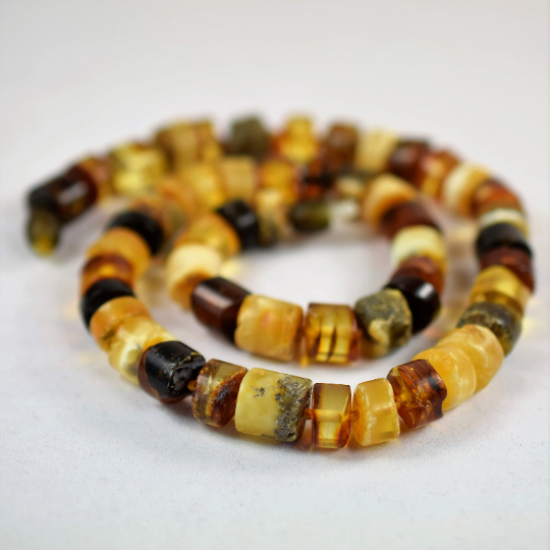 Unpolished Amber Necklaces For Men's and Women's/  Amber Women jewelry For Adult