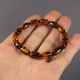 Genuine Baltic Amber men's bracelet/ Beautiful Gift for Men/ Men and Women jewelry