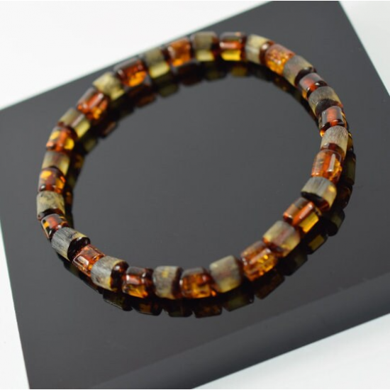 AMBERAGE Natural Baltic Amber Bracelet For Adults (Women/Men) - Hand Made  From | eBay