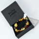 Oval Amber Beads Bracelet for Women's |/ Beautiful Gift for Mom