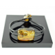 Amber Bracelet For Women With Leather Strap/ Beautiful Gift for Mom