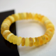  Amber Bracelet for Men or Women/ Elastic amber bracelet
