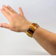  Baltic Amber bracelet/ Beautiful Gift for Mom/ Elastic amber bracelet