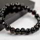  Amber beads bracelet for Men's and Women's Black color/ Beautiful Gift for Mom