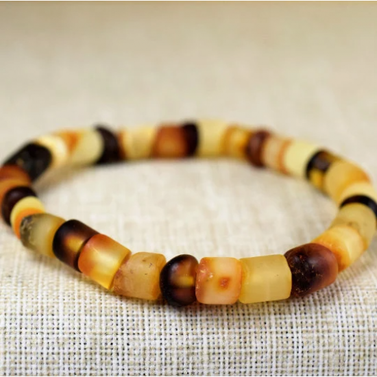  Baltic Amber women multicolored bracelet/ Beautiful Gift You