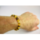  Baltic Amber women multicolored bracelet/ Beautiful Gift for Mom