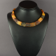 Genuine Baltic Raw Amber Cleopatra Necklace 