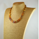 Genuine Baltic Amber <Cleopatra> Necklace/ Beautiful Gift for Mom