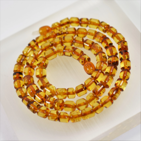 Genuine Baltic Amber Necklace Honey Color for Men's and Women's