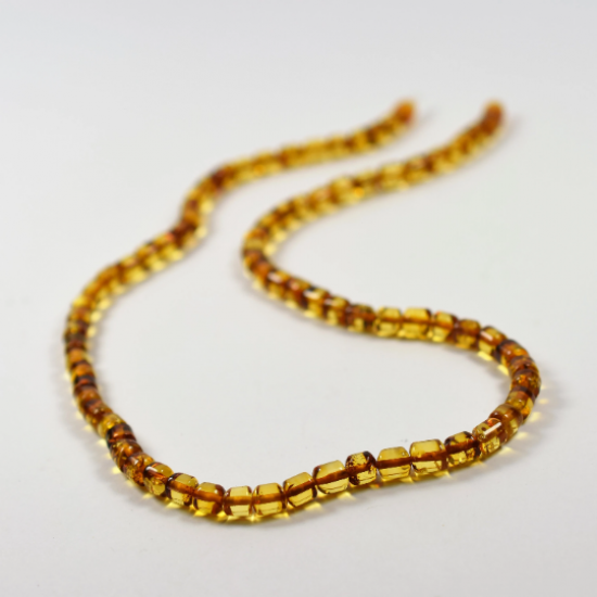 Genuine Baltic Amber Necklace Honey Color for Men's and Women's