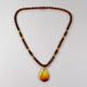 Amber Necklace with pendant/ Gift for Mom