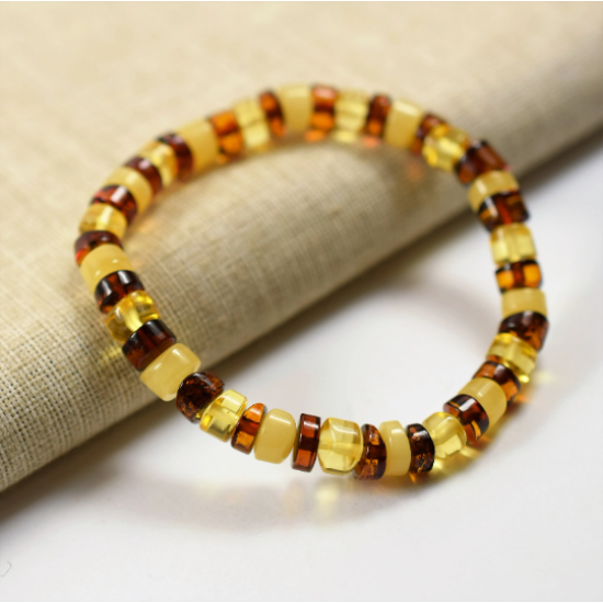 Bracelet or Necklace from Baltic amber, for men and women / A great gift for him and her
