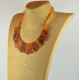 Raw Amber Necklace for women/ Cleopatra style Necklace/ Beautiful Gift for Mom