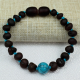 Baby bracelet or necklace with Turquoise beads