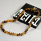 Amber necklace for children with polished and raw amber, natural amber every second colors