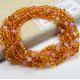 Wholesale Baby Amber Necklaces with Rose quartz beads
