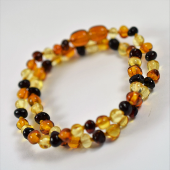 Wholesale Baby Amber Multicolored Necklaces 