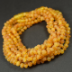 Wholesale Children Honey Color Raw Amber Necklaces 